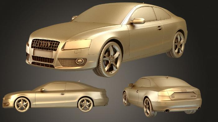 نموذج ثلاثي الأبعاد لآلة CNC السيارات والنقل أودي A5 كوبيه 2010